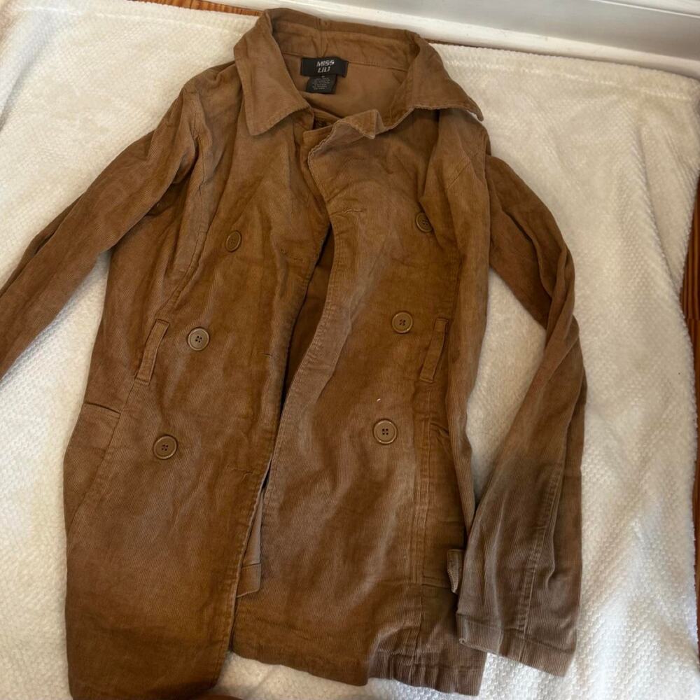 Brown corduroy miss lili jacket